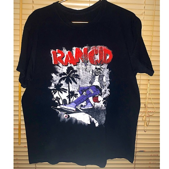 Other - Rancid Punk Rock Band Graphic concert shirt 2019 Fall Tour with dates ☠️